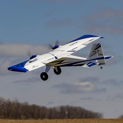 E-flite RC Airplane Twin Timber 1.6m BNF Basic Transmitter Battery and Charger Not Included with AS3X and Safe Select EFL23850 Airplanes B&ampF Electric