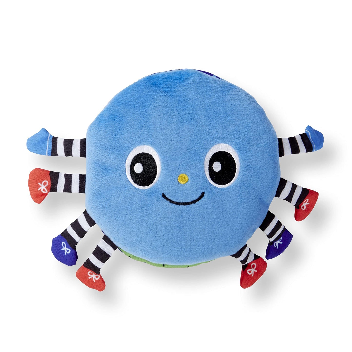 Melissa & Doug K's Kids Itsy-Bitsy Spider 8-Page Soft Activity Book for Babies and Toddlers