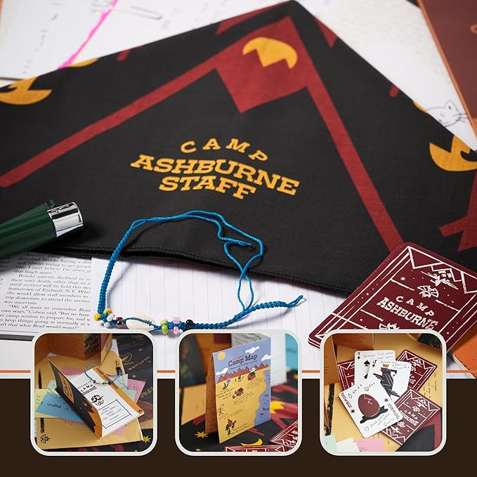 Hunt A Killer: Camp Calamity - Solve a Murder at a Summer Camp Interactive Unsolved Mysteries Game Mystery Box for Game Night Murder Mysteries Card Puzzle and Board Games for Ages 14+