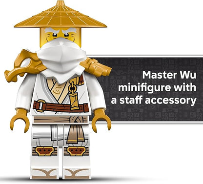LEGO NINJAGO The Guardian Dragon - Model Building Kit from Legends Monstrosity Series - Room Decor for Teens - Includes Master Wu Minifigure - Gift for Teenage Boys Girls and Fans Ages 14+ - 71847