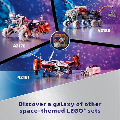 LEGO Technic Mars Crew Exploration Rover Building Toy - Build &amp Display for Room Decor - Gift for Christmas - Set for Boys &amp Girls Ages 11+ Years - 42180