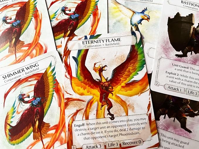 Plaid Hat Games Ashes Reborn: Red Rains The Blight of Neverset Expansion Decks – Phoenixborn &amp Chimera Set for 1-2 Players Ages 14+ – Requires Corpse of Viros &amp Master Set