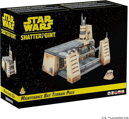 Star Wars Shatterpoint Maintenance Bay Terrain Pack - Enhance Gameplay! Tabletop Miniatures Game for Kids and Adults Ages 14+ 2 Players 90 Minute Playtime Made by Atomic Mass Games