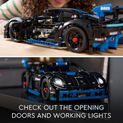 LEGO Technic Porsche GT4 e-Performance Race Car Toy Remote Control Car with Authentic Details Interactive Model Porsche Gift for Kids Ages 10 and Up Who Love Luxury Vehicles 42176