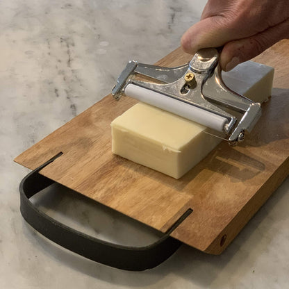 Fox Run 5047 Adjustable Cheese Slicer with 2 Replacement Wires