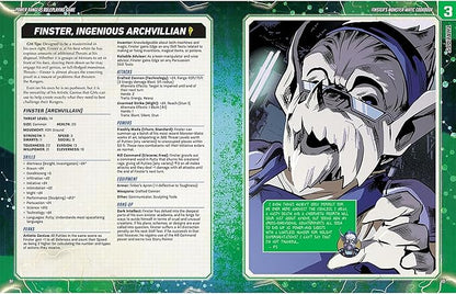 Renegade Game Studios Power Rangers RPG Finster's Monster-Matic Cookbook Sourcebook - Over 100 Threats Hardcover Ages 14+