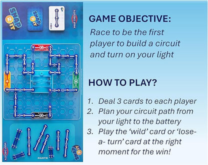 Snap 2 It® Board Game Game of The Year Finalist A Race to Light Up The Game Will You Be First? for Kids and Adults – Promotes Creativity and Problem Solving STEM Toy