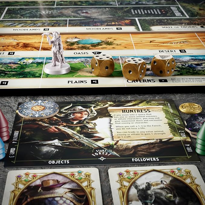 Avalon Hill Talisman Nemesis: Call of The Hunt Expansion Pack - Adventure Strategy Game - Ages 12+ - 3-6 Players - 60 mins