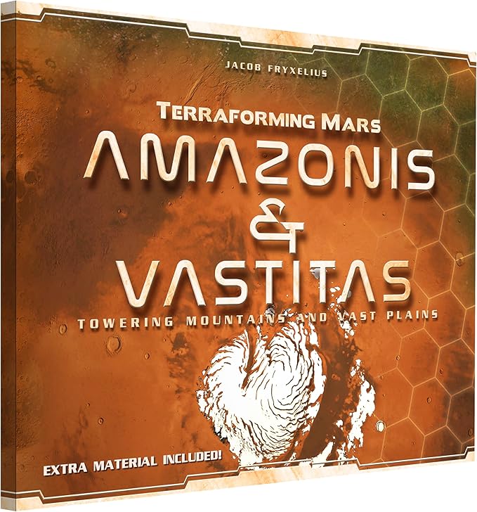 Stronghold Games - Terraforming Mars Amazonis &amp Vastitas - Strategy Board Game Expansion - for 1 to 5 Players and Ages 12+