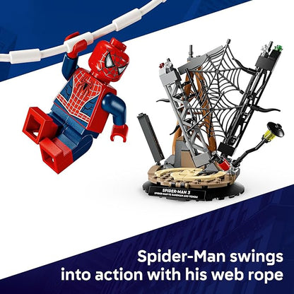 LEGO Marvel Epic Battle: Spider-Man vs. Sandman Building Toy for Boys &amp Girls - Super Hero Playset W/Venom Sandman &amp Spider-Man Minifigures - Gift Idea for Birthdays - Ages 9+ - 76334