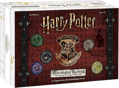 USAOPOLY Harry Potter: Hogwarts Battle - The Charms and Potions Expansion/Second Expansion to Harry Potter Deckbuilding Game/Featuring New Abilities &amp Cards/Officially Licensed