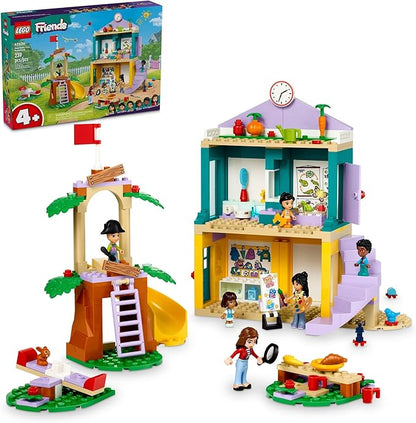 LEGO Friends Heartlake City Preschool Classroom Toy for Kids Creative Pretend Play for Girls and Boys Ages 4 Years Old and Up Comes with 2 Mini Dolls and 4 Micro Dolls 42636