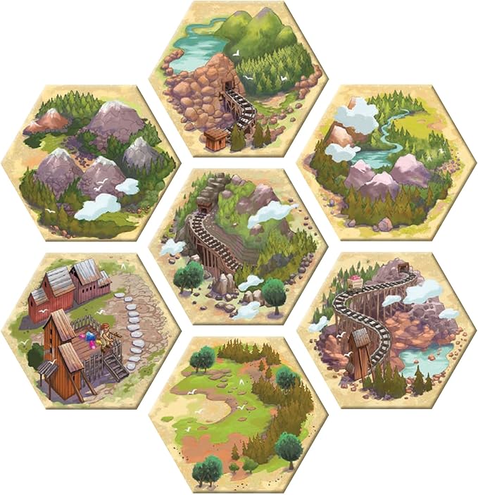 Century Golem Edition Eastern Mountains Board Game - Return to Carvania for Crystal Trading Adventures! Strategy Game for Kids &amp Adults Ages 8+ 2-4 Players 30-45 Min Playtime Made by Plan B Ga