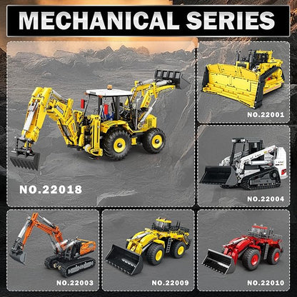 Reobrix Loader Building Set Toy Excavator 22018 Excavator Toy 2231 Construction Toys Building Toys for Adults