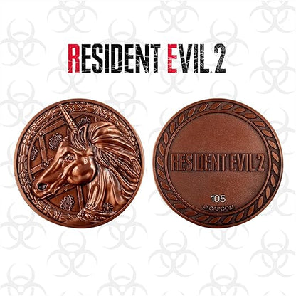 Fanattik Resident Evil 2 Limited Edition Replica Unicorn Medallion