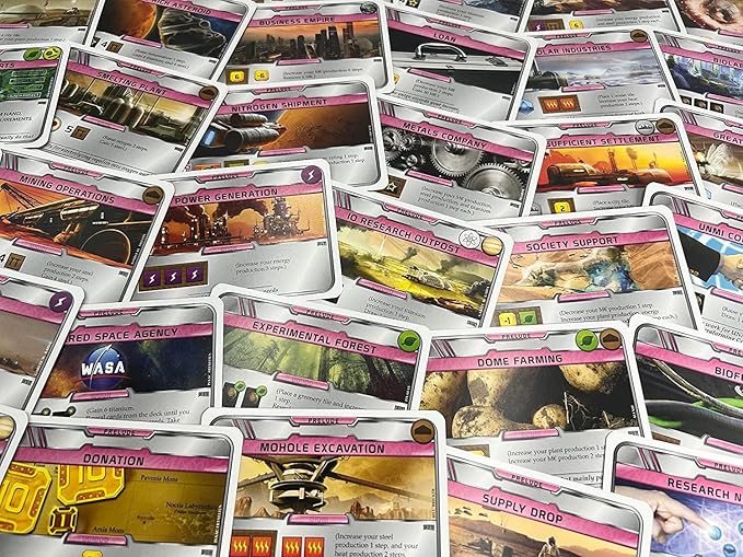 Terraforming Mars: Prelude Expansion by Stronghold Games | Engine-Building Card Module with Accelerated Start | Add Corporations and Projects | 1-5 Players Ages 12+ | Requires Base