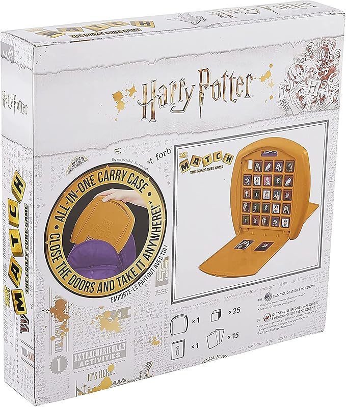 Top Trumps Match Game Harry Potter - Family Board Games for Kids and Adults - Matching Game and Memory Game - Fun Two Player Kids Games - Memories and Learning Board Games for Kids 4 and up