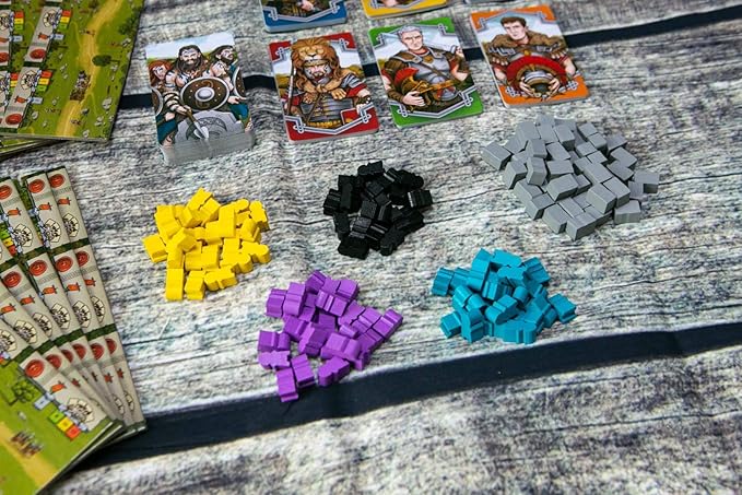 Renegade Game Studios: Hadrian's Wall Strategy Board Game 60 Minute Play Time 1 to 6 Players For Ages 12 and up