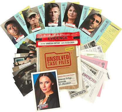 Unsolved Case Files | Ortiga Vanessa - Cold Case Murder Mystery Game - Can You Solve The Crime?