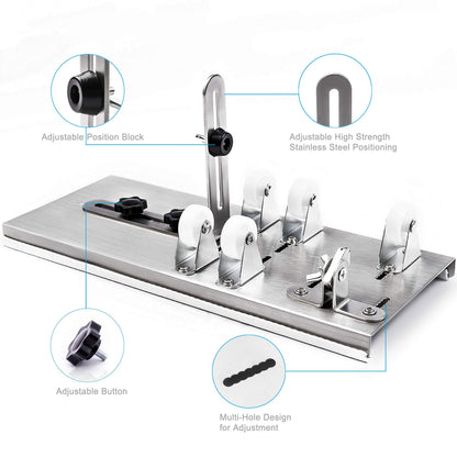 Glass Bottle Cutter, Upgraded Bottle Cutting Tool Kit, DIY Machine for Cutting Wine, Beer, Liquor, Whiskey, Alcohol, Champagne, Bottle Cutter for Round Bottle by Camdios
