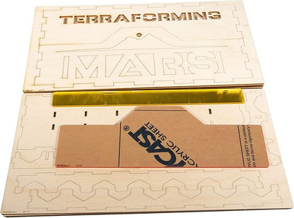 The Broken Token Crate Upgrade (Crate Shell + Tile Trays) Compatible with Terraforming Mars