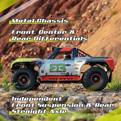 FMS 1/7 Ford Bronco U4 RTR EB RC Truck Hobby RC Crawler with Brushless Motor &amp ESC Remote-Controlled Lighting Up to 80km/h Speed (2025)