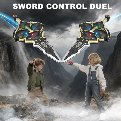 Upgraded Flying Sword RC Airplane Gesture Control Airplane for Kids Adult 8-16 Remote Control Drone Sword with Light 360° Flip Toy Gravity Sensing Stunt Roll Gift for Christmas New Year