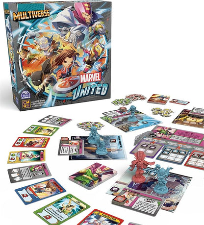 CMON Marvel United: Multiverse Core Box - Standalone Expansion with Highly Detailed Miniatures Cooperative Superhero Board Game for Kids &amp Adults Ages 14+ 1-5 Players 45 Min Playtime Made by