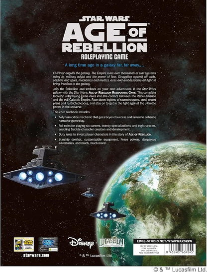 Age of Rebellion Roleplaying Game - Core Rulebook (2nd Printing)