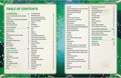 Renegade Game Studios Power Rangers RPG Finster's Monster-Matic Cookbook Sourcebook - Over 100 Threats Hardcover Ages 14+