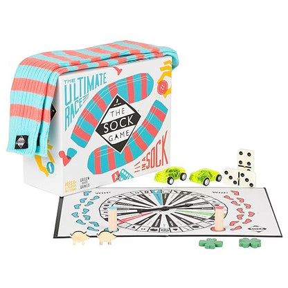 Green Brothers Games | The Sock Game | Board Game | Ages 8+ | 2+ Players | 5-30 Minutes Playing Time