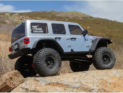 Axial RC Truck 1/6 SCX6 Jeep JLU Wrangler 4WD Rock Crawler RTR (Batteries and Charger Not Included): Silver AXI05000T2
