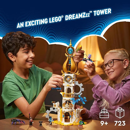 LEGO DREAMZzz The Sandman’s Tower Kids’ Castle Toy Playset with Toy Spider and Bird Fantasy Gift for Girls and Boys Aged 9 and Up 71477