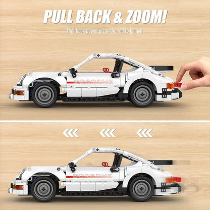 Mould King 911 Racing Car Building Sets15063 Collectible Car Model &amp Gift for Adults &amp car Lovers Authentically Detailed Build &ampDisplay Model for Home or Office Decoration(824 PCS)