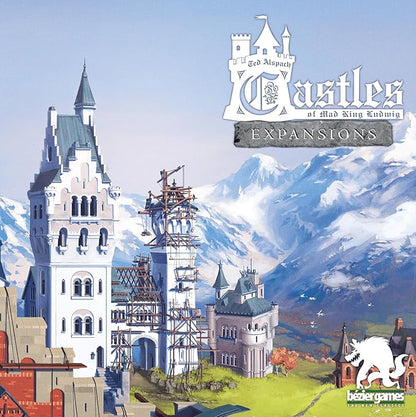 Castles of Mad King Ludwig Expansions – Massive Modular Add-On with Renovations Secret Passages Moats Towers Royal Decrees Swan Tokens &amp 5th Player Support for Ultimate Castle-Building
