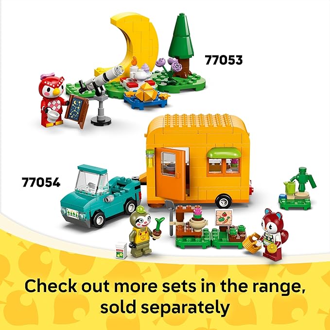 LEGO Animal Crossing Able Sisters Clothing Shop Building Toy - Animal Crossing Toy Figures and Playset for Kids Girls and Boys Ages 6+ - Pretend Play Gift Idea for Birthdays - 77055
