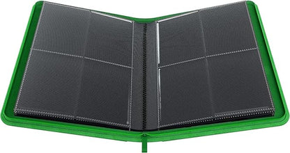 Zip-Up Album 8-Pocket: Green