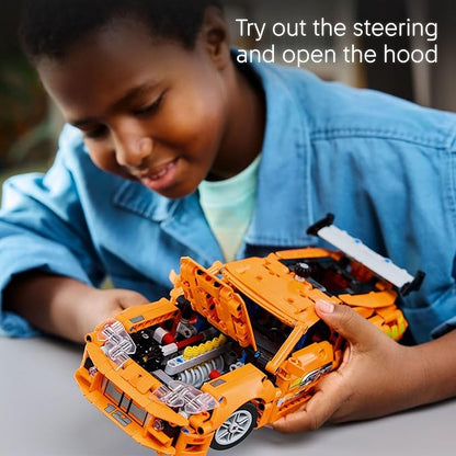 LEGO Technic Fast and Furious Toyota Supra MK4 Building Kit- Toy Car for Kids Boys and Girls Ages 9+ - Creative Gift for Fast and Furious Car Fans - Realistic Engineering Details - 42204