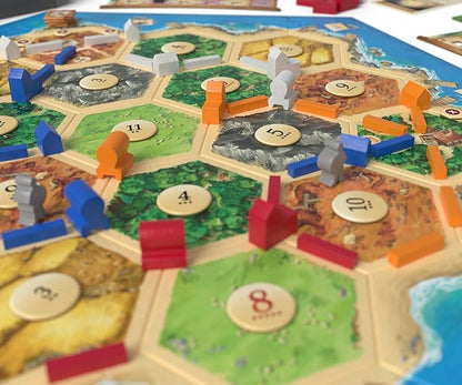 CATAN Traders &amp Barbarians Board Game Expansion (6th Edition) Explore New Adventures Strategy Game for Kids &amp Adults Ages 12+ 3-4 Players 90 Minute Playtime Made by Catan Studio