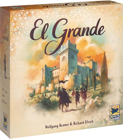 Hans im Glück El Grande Board Game - Engage in Medieval Intrigue in 15th Century Spain! Area Control Strategy Game for Kids &amp Adults Ages 12+ 2-5 Players 90 Min Playtime