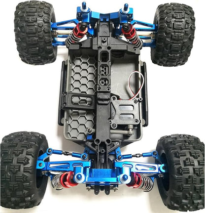 RC Car Parts Compatible with Hyper GO 1/16 Metal Upgrade Aluminum AccessoriesReplacement Parts kit for H16BM H16GT H16DR H16 MJX 16208 16209 16210