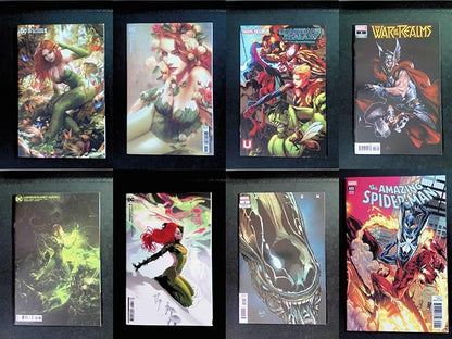 10 Comics Variant Covers Marvel &amp DC Mystery Pack VF+ to NM+ All. No Duplicates. A Fantastic Gift for All!