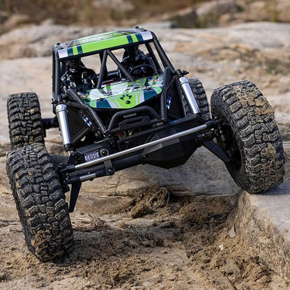 Axial RC Crawler 1/8 AXP8 Gilamon 2.2 4X4 RTR Brushed Trail Buggy Green (Battery and Charger Not Included) AXI-1207T1