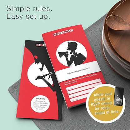 Deadly Fame - A Modern Murder Mystery Dinner Party Game for 5-8 Players
