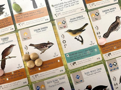 Stonemaier Games: Wingspan Fan-Designed Bird Promo Packs | 150 New Birds Designed by Fans Using Powers from Base Game &amp Expansions | Art Consistent with Existing Birds | Wingspan Base Game Require