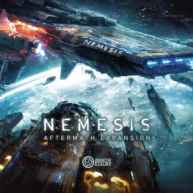 Rebel Studio Nemesis Aftermath Board Game - Epilogue Mode Play 5 New Characters Added Traits &amp Shuttle Board Cooperative Strategy Game for Adults Ages 14+ 1-5 Players 45-60 Min Playtime