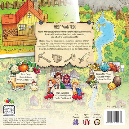 Stardew Valley: The Board Game - A Cooperative Game of Farming &amp Friendship