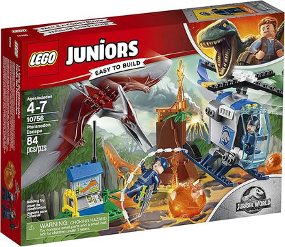 LEGO Juniors/4+ Jurassic World Pteranodon Escape 10756 Building Kit (84 Pieces)