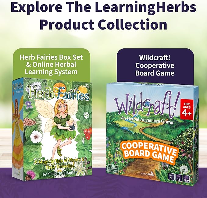 Herb Fairies: 13 Plant Story Books Set &amp Digital Learning System – Explore Plants Through Educational Stories – Includes Audiobooks Printables Crafts Puzzles &amp Games