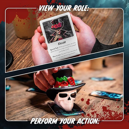 The Deceivers – Murder Mystery Party Game | Like Werewolf | Adult Board Game Night Family Games Secret Spy Games &amp Traitor Role-Playing | Bluffing Deception and Strategy - CRYPTIC KILLERS